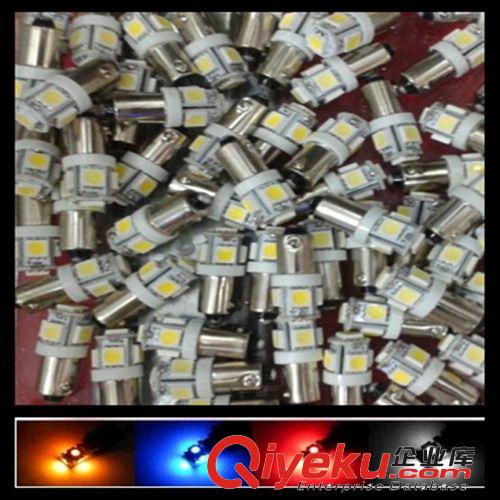 批發(fā)高亮BA9S 5050 5顆led汽車LED閱讀燈 牌照燈 示寬燈 牌照燈