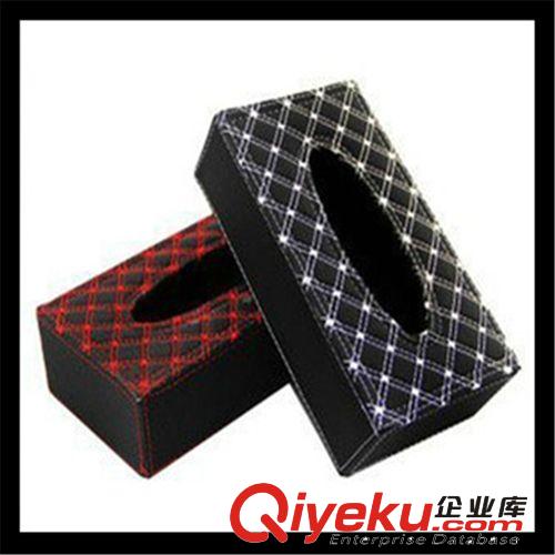韓國紅酒系列座式紙巾盒 車載紙巾盒 酒紅抽紙盒 汽車用品原始圖片2