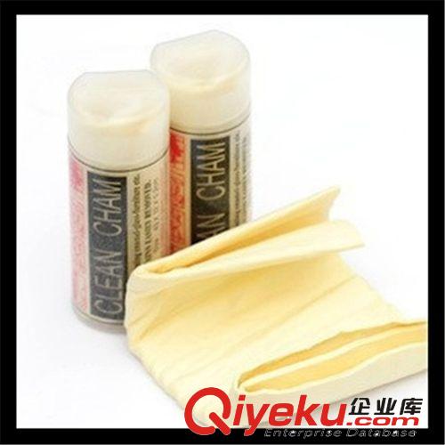 大號(hào)鹿皮巾干發(fā)毛巾桶裝 合成鹿皮吸水擦洗車專用毛巾 66X43 A品原始圖片3