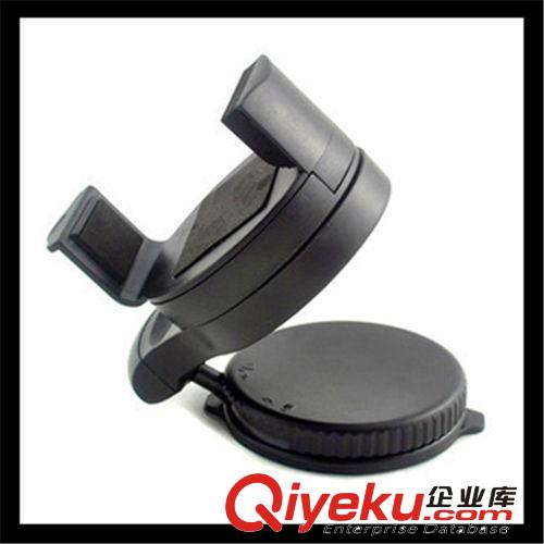 迷你手機架雙360°旋轉車用手機座iphone車載手機支架 汽車用品原始圖片3