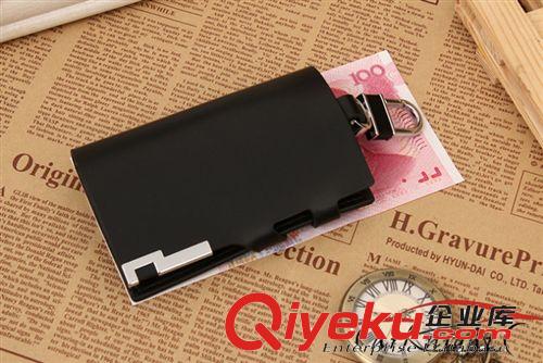 廠家訂做男士多功能鑰匙包腰掛鑰匙包gd進口牛皮汽車鑰匙包定原始圖片3