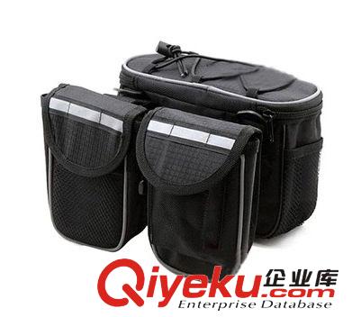 自行車包 山地車四合一前梁包 自行車上管包/雙邊包 多功能原始圖片3