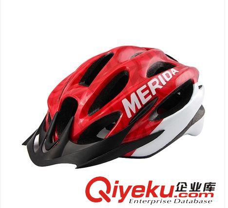 自行車頭盔 美利達一體成型頭盔帽 山地車騎行裝備 護頭頭盔