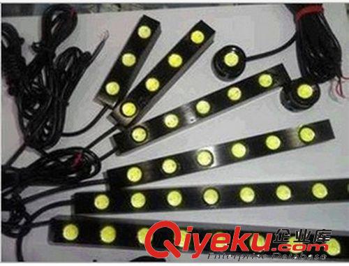 3-9燈鋁件通用鷹眼日行燈3頭DC12V大功率led倒車燈流氓燈原始圖片2