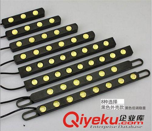 3-9燈鋁件通用鷹眼日行燈3頭DC12V大功率led倒車燈流氓燈原始圖片3