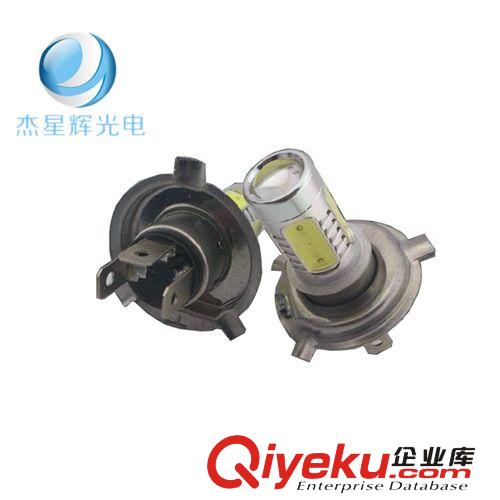 廠家促銷！汽車近遠光前大燈泡霧燈LED  H4 H7大功率超亮7.5w