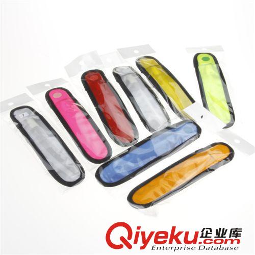 LED插扣式扁光纖發(fā)光手臂帶 LED手臂帶 晶格手臂帶 松緊帶調節(jié)扣