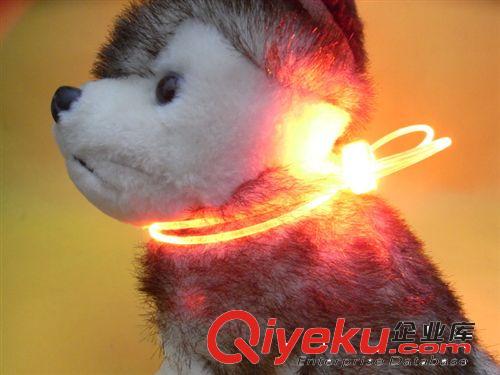 DIY寵物LED發光吊繩發光項圈長度80CM 寬度3MM 可以自由調節長原始圖片2