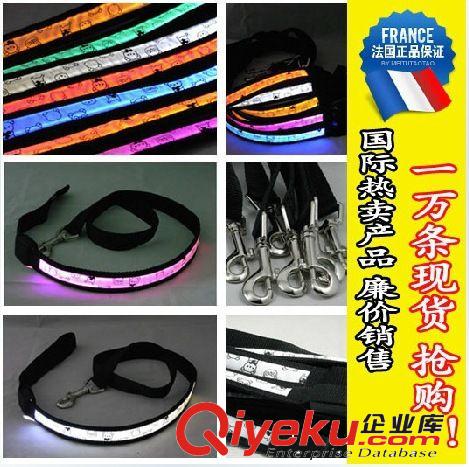 2.0cm寬度絲網項圈牽引帶套裝 一個規格28-40cm 可伸縮廠家直銷