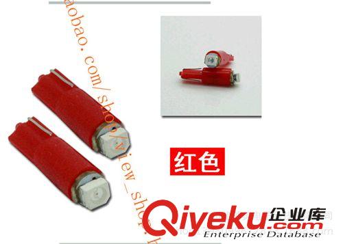 汽車LED儀表臺燈 指示燈 LED高位剎車燈泡 T3 1SMD3528 180度發(fā)光原始圖片2