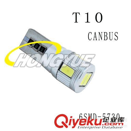 廠家 T10 6SMD 6頭示寬燈/儀表燈/閱讀燈/牌照燈 6W 解碼示寬燈原始圖片2