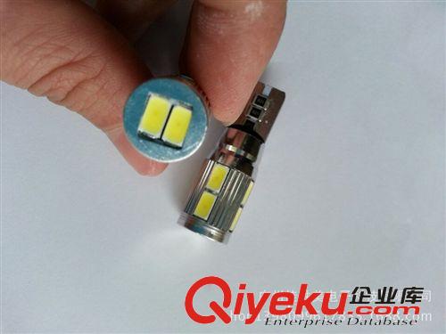 解碼車燈T10-10SMD5730LED示寬燈三星5730CANBUS儀表燈 牌照燈原始圖片2