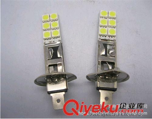【廠家直銷】汽車LED H1 霧燈防霧燈H1-12SMD-5050芯片高亮度霧燈原始圖片2