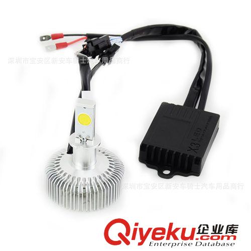【H3 LED汽車前大燈】led汽車大燈 汽車led cob超亮車燈 35w原始圖片2
