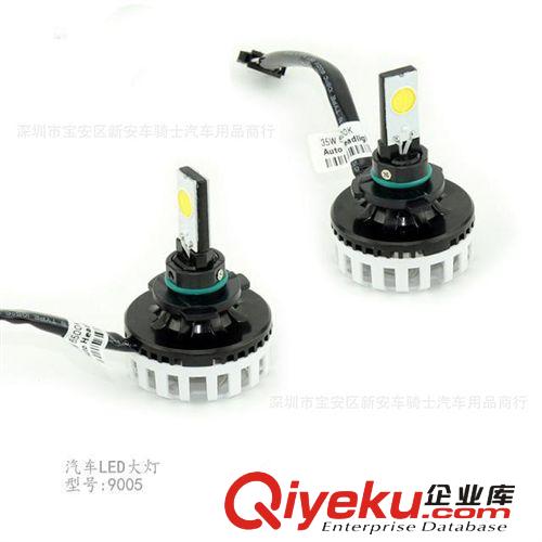 【出口新品】9005汽車LED前大燈 COB大燈35w 3200LM省電超亮原始圖片2