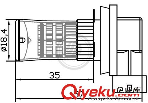 H8 PGJ19-1 LED 48燈防干擾 3014芯片 12V 24V LED前霧燈 日行燈原始圖片3