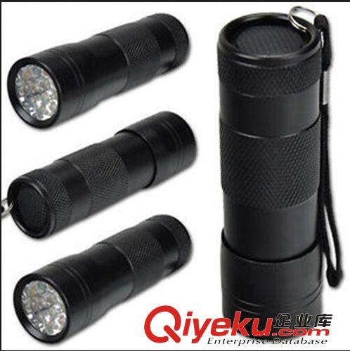 12LED紫光手電筒 12紫光手電筒 12UV手電筒 紫外線驗鈔熒光燈原始圖片2