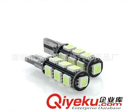 汽車LED儀表燈 解碼 T10-13SMD 5050SMD LED示寬燈 儀表燈 閱讀燈原始圖片2
