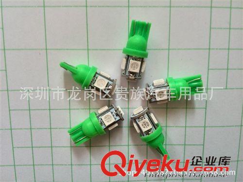 廠家直銷 汽車改裝 儀表燈 示寬燈 LED車燈 T10-5050-5SMD 熱賣原始圖片3