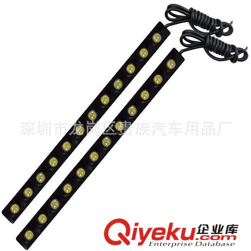 廠家直銷超亮 可彎曲軟膠鷹眼12燈 日行燈 超防水 倒車燈 防霧燈原始圖片2