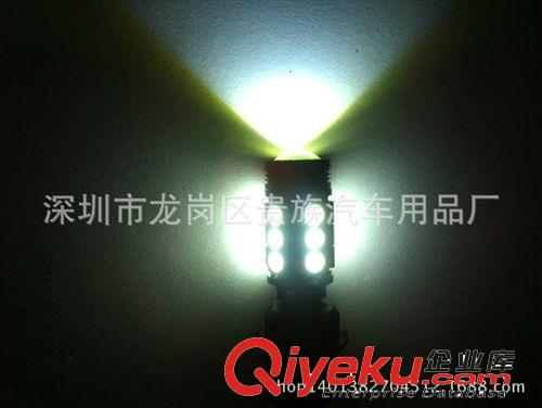 廠家直銷 大功率黑鋒T15倒車燈 超亮12W 汽車LED流氓倒車燈15+1