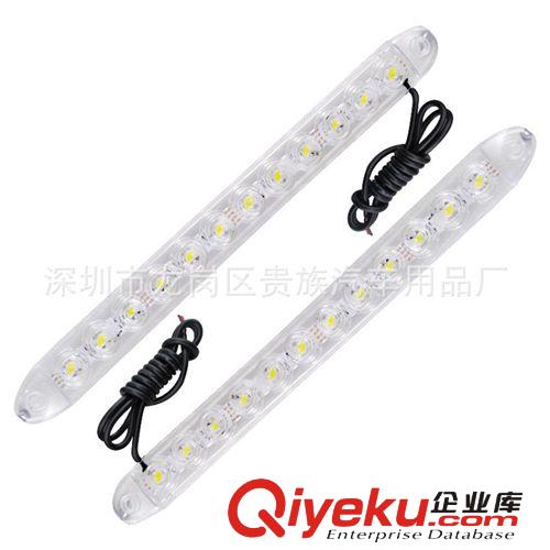 汽車LED軟膠日行燈 防撞條日行燈12燈 背貼日行燈 軟條日間行車燈