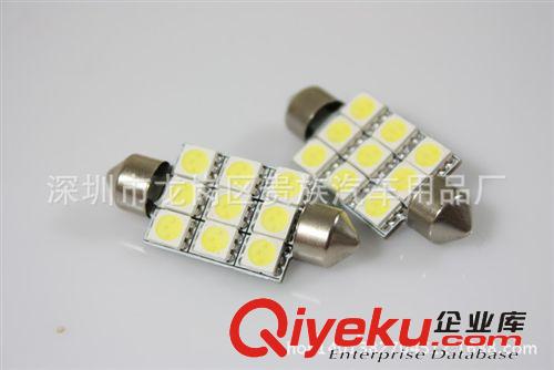 汽車LED雙尖 8SMD-31/39/41mm-5050 閱讀燈/車頂燈/后備箱燈原始圖片2