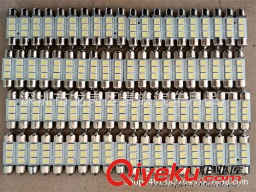 廠家直銷 LED雙尖5050-3SMD-36MM閱讀燈/后備箱燈/車頂燈/車牌燈