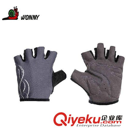 夏季薄款透氣戶外運(yùn)動(dòng)手套山地車半指自行車蝸牛wonny手套zx-007原始圖片2