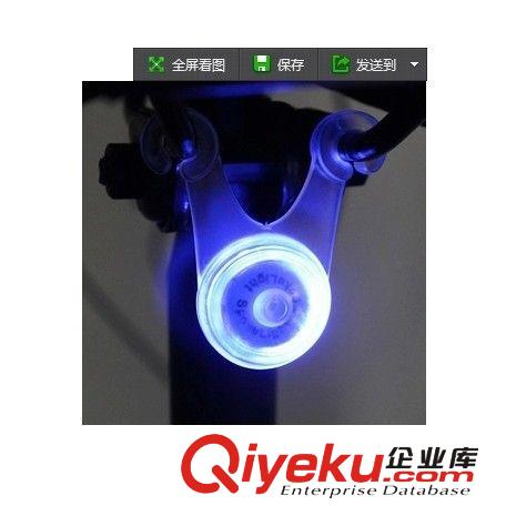 廠家直銷自行車坐墊尾燈 夜騎青蛙燈風火輪 暴閃小掛燈硅膠燈原始圖片3