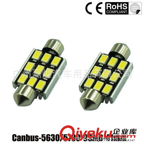 雙尖5630 5730 6燈 41MM canbus解碼帶鋁件 車頂燈 車廂燈 無極