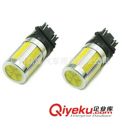 3157 P27/5W 大功率7面 COB 雙色變色 剎車燈 高位尾燈 行車燈LED原始圖片2