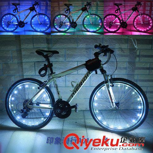 廠家 新款風(fēng)火輪自行車燈 山地車配件 騎行裝備 車輪燈 單車裝飾原始圖片2