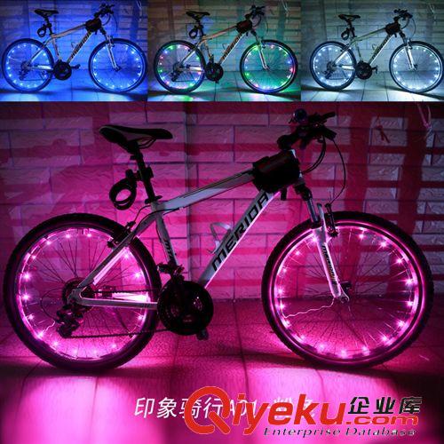 廠家 新款風(fēng)火輪自行車燈 山地車配件 騎行裝備 車輪燈 單車裝飾原始圖片3