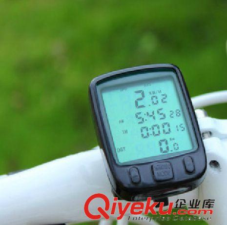自行車山地車順東有線碼表防水脈速表騎行裝備公里表里程表