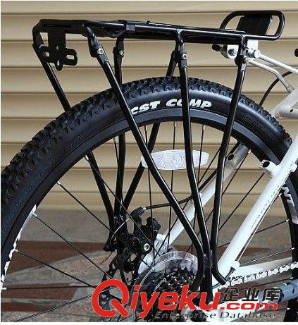 tj批發664自行車碟剎貨架山地車后架單車貨架載物架折疊車貨架原始圖片3