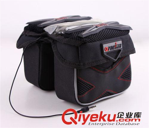 2014新品 臺(tái)灣進(jìn)口 MP3音樂手機(jī)包 自行車前包單車上管包 騎行包原始圖片3
