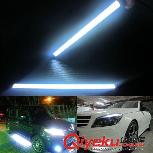 汽車led車燈 cob日行燈 LED日間行車燈17CM 超薄通用日行燈17厘米原始圖片2