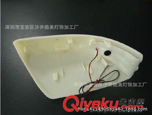 日產新軒逸后視鏡殼 帶LED轉向燈后視鏡罩 天籟倒車鏡蓋專用改裝原始圖片2