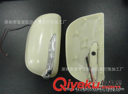 新款豐田RAV4帶LED轉向燈后視鏡罩10-ON款RAV4帶LED燈殼后視鏡殼原始圖片3