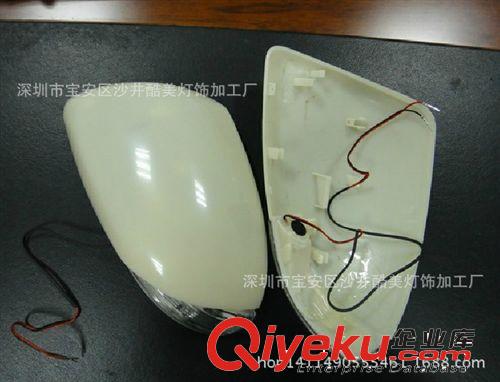 馬自達(dá)M2M6睿翼LED轉(zhuǎn)向燈罩 馬自達(dá)M3星騁星馳倒車后視鏡LED燈殼原始圖片2