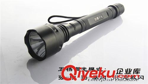 tj批發(fā) 防爆5檔CREE巡邏充電 戶外強(qiáng)光手電筒遠(yuǎn)射防水戶外打獵原始圖片3