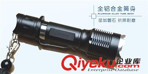 土豪金18650伸縮變焦遠射戶外LED強光騎行迷你可充電zp手電筒原始圖片3