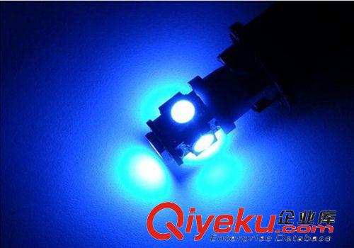 廠家直銷 汽車燈 T10帶解碼 5SMD LED示寬燈 儀表燈 門燈原始圖片2