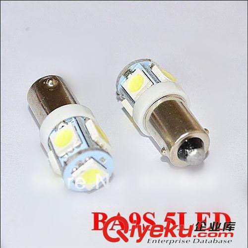 廠家直銷 汽車LED超亮 BA9S-5SMD-5050 示寬燈/儀表燈/倒車燈