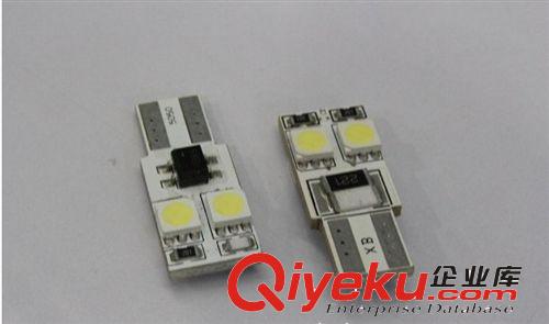 廠家直銷 閱讀燈-儀表燈 無極 解碼 Canbus T10-5050-4SMD