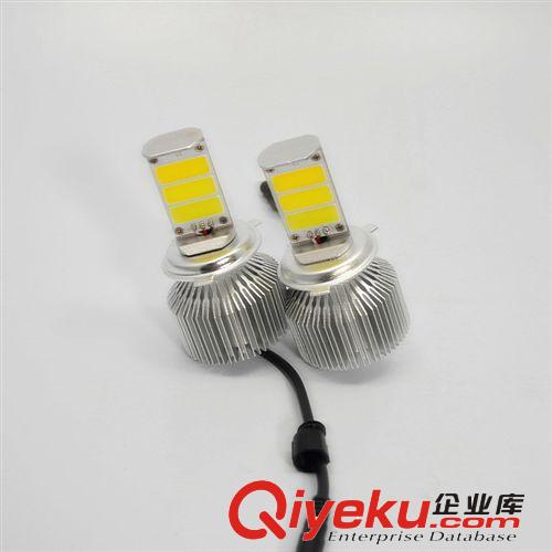 2014一件代發LED汽車大燈前照燈H1 H3 H7 9005/6汽車日行燈LED