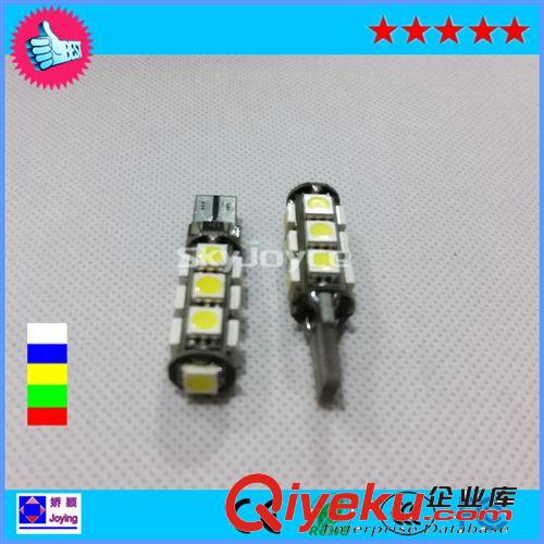 LED汽車大燈T10-13SMD5050 解碼示寬燈儀表燈閱讀燈牌照燈原始圖片3