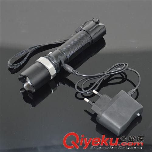 T-10 調(diào)焦強光LED手電筒 CREE-XPE 批發(fā) 爆款 套裝17元驚爆價原始圖片2