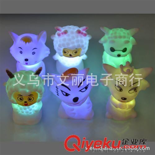 廠家直銷 喜洋洋創(chuàng)意七彩小夜燈 寶寶燈LED發(fā)光地攤熱銷 批發(fā)原始圖片3